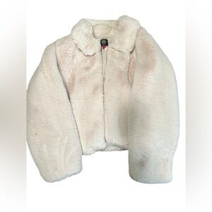 Vince Camuto Faux Fur Bomber Jacket